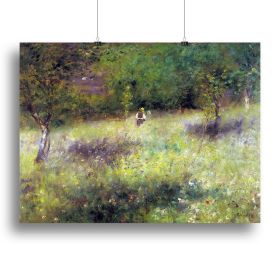 Frahling in Chatou by Renoir Canvas Print or Poster (Type: Poster Print, size: 40" x 26" / 100cm x 65cm (approx))
